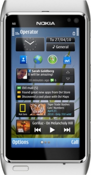 Nokia N8-00 Silver White Nokia N8-00 Silver White