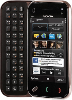Nokia N97 mini Cherry Black