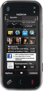 Nokia N97 mini Cherry Black