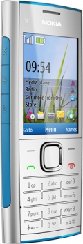 Nokia X2 Silver Blue