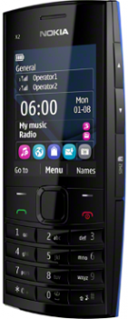 Nokia X2-02 Dual Sim Ocean Blue Nokia X2-02 Dual Sim Ocean Blue