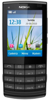 Nokia X3-02 Touch and Type Dark Metal Nokia X3-02 Touch and Type Dark Metal