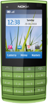 Nokia X3-02 Touch and Type Green Nokia X3-02 Touch and Type Green