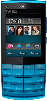 Nokia X3-02 Touch and Type Petrol Blue Nokia X3-02 Touch and Type Petrol Blue
