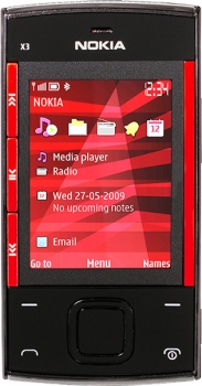Nokia X3 Black Red Nokia X3 Black Red