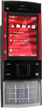 Nokia X3 Black Red Nokia X3 Black Red