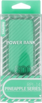 Remax Pineapple Power Bank 5000mAh Green Remax Pineapple Power Bank 5000mAh Green