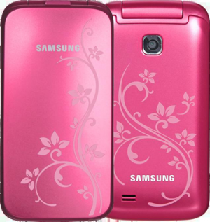 Samsung GT-C3520 Coral Pink La Fleur