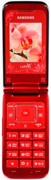 Samsung GT-E2530 Scarlet Red La Fleur