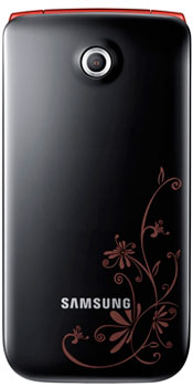 Samsung GT-E2530 Scarlet Red La Fleur Samsung GT-E2530 Scarlet Red La Fleur