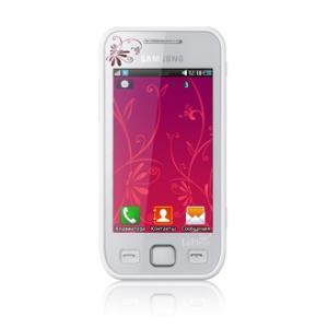 Samsung GT-S5250 Wave 525 Pearl White La Fleur