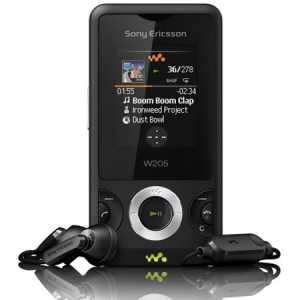 Sony Ericsson W205 Ambient Black Sony Ericsson W205 Ambient Black