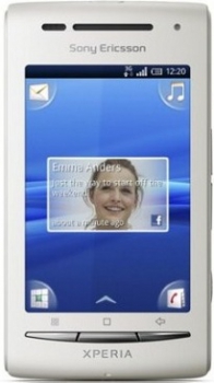Sony Ericsson X8 White Silver Sony Ericsson X8 White Silver