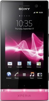 Sony Xperia U ST25i Black Pink Sony Xperia U ST25i Black Pink