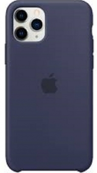 Husa pentru iPhone 11 Pro Apple Silicone Midnight Blue