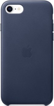 Husa pentru iPhone SE 2020 Apple Leather Blue