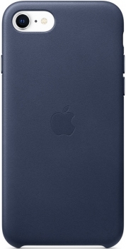 Чехол для iPhone SE 2020 Apple Leather Blue Чехол для iPhone SE 2020 Apple Leather Blue