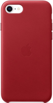 Чехол для iPhone SE 2020 Apple Leather Red Чехол для iPhone SE 2020 Apple Leather Red