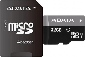 Adata Premier 32GB MicroSD Card + SD Adapter Adata Premier 32GB MicroSD Card + SD Adapter