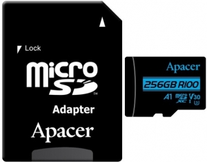 Apacer 256GB MicroSD Card + SD Adapter