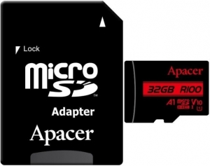 Apacer 32GB MicroSD Card + SD Adapter