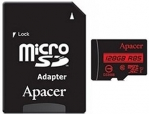 Apacer 128GB MicroSD Card + SD Adapter
