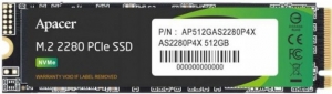 Apacer AS2280P4X 512Gb M.2 NVMe SSD