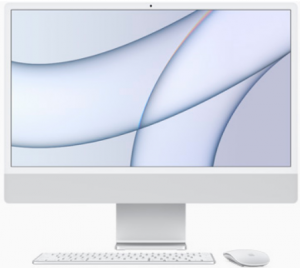Apple iMac 24 M1 Chip MGPC3 Silver