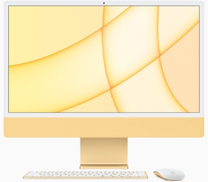 Apple iMac 24 M1 Chip Z12T000AS Yellow