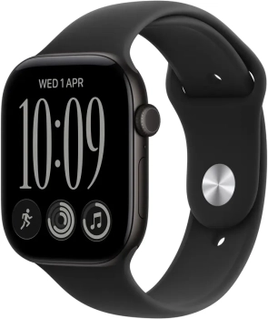Apple Watch 12 46mm Black Sport Band S/M