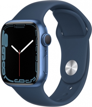 Apple Watch 7 41mm Blue Aluminum Case Apple Watch 7 41mm Blue Aluminum Case