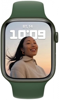 Apple Watch 7 Green Aluminum Case 41mm