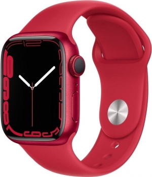 Apple Watch 7 41mm Red Aluminum Case Apple Watch 7 41mm Red Aluminum Case