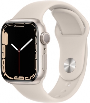 Apple Watch 7 Starlight Aluminum Case 41mm