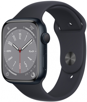 Apple Watch 8 Midnight Aluminum Case 41mm