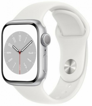 Apple Watch 8 Silver Aluminum Case 45mm