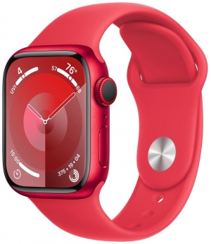 Apple Watch 9 Red Sport Band 41mm M/L