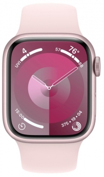 Apple Watch 9 Pink Sport Band 45mm M/L