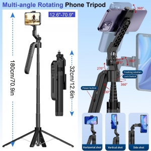 Auto Face Tracking AI 360 Tripod
