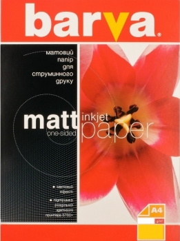 Barva Matt Inkjet Photo Paper A4 20p