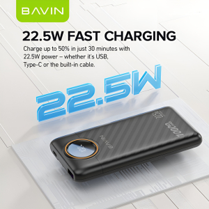 Bavin Fast Charging 10000mAh Black Bavin Fast Charging 10000mAh Black