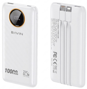 Bavin Fast Charging 10000mAh White