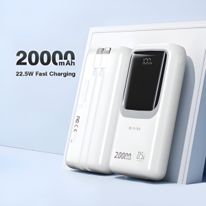 Bavin Fast Charging 20000mAh Type-C&Lightning White Bavin Fast Charging 20000mAh Type-C&Lightning White