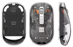 Bavin Transparent Mouse Black
