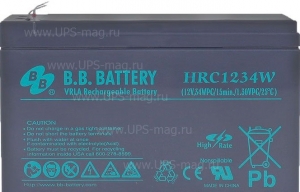 B.B. Battery HRC 1234W