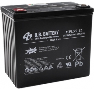 B.B. Battery MPL 12V / 55AH