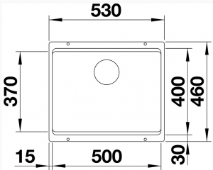 Blanco Etagon 500-U Anthracite