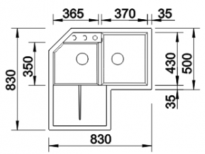 Blanco Metra 9E