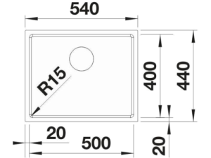 Blanco Quato 500-U 528230
