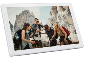 Braun DigiFrame 1011 WiFi Mobile White